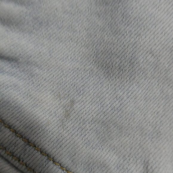 Unbranded | 14.5 inch waist measured | Faded Blue Denim Jean Shorts - Picture 16 of 16